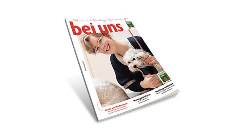 Mitgliedermagazin „bei uns“