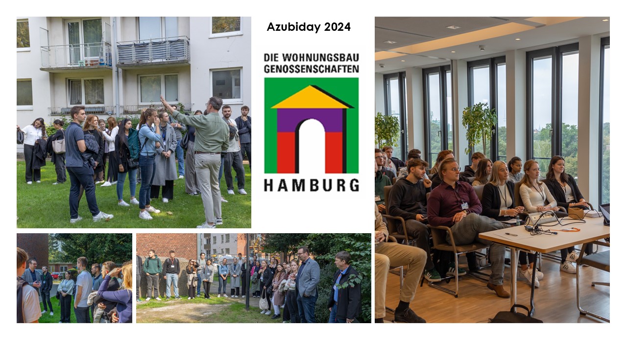 Großer Andrang beim Azubiday 2024 der Hamburger Wohnungsbaugenossenschaften