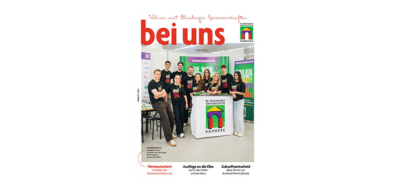 Mitgliedermagazin „bei uns“